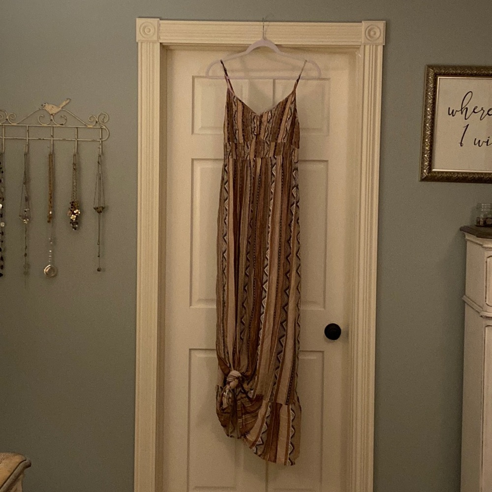 Aztec print, Maxi dress